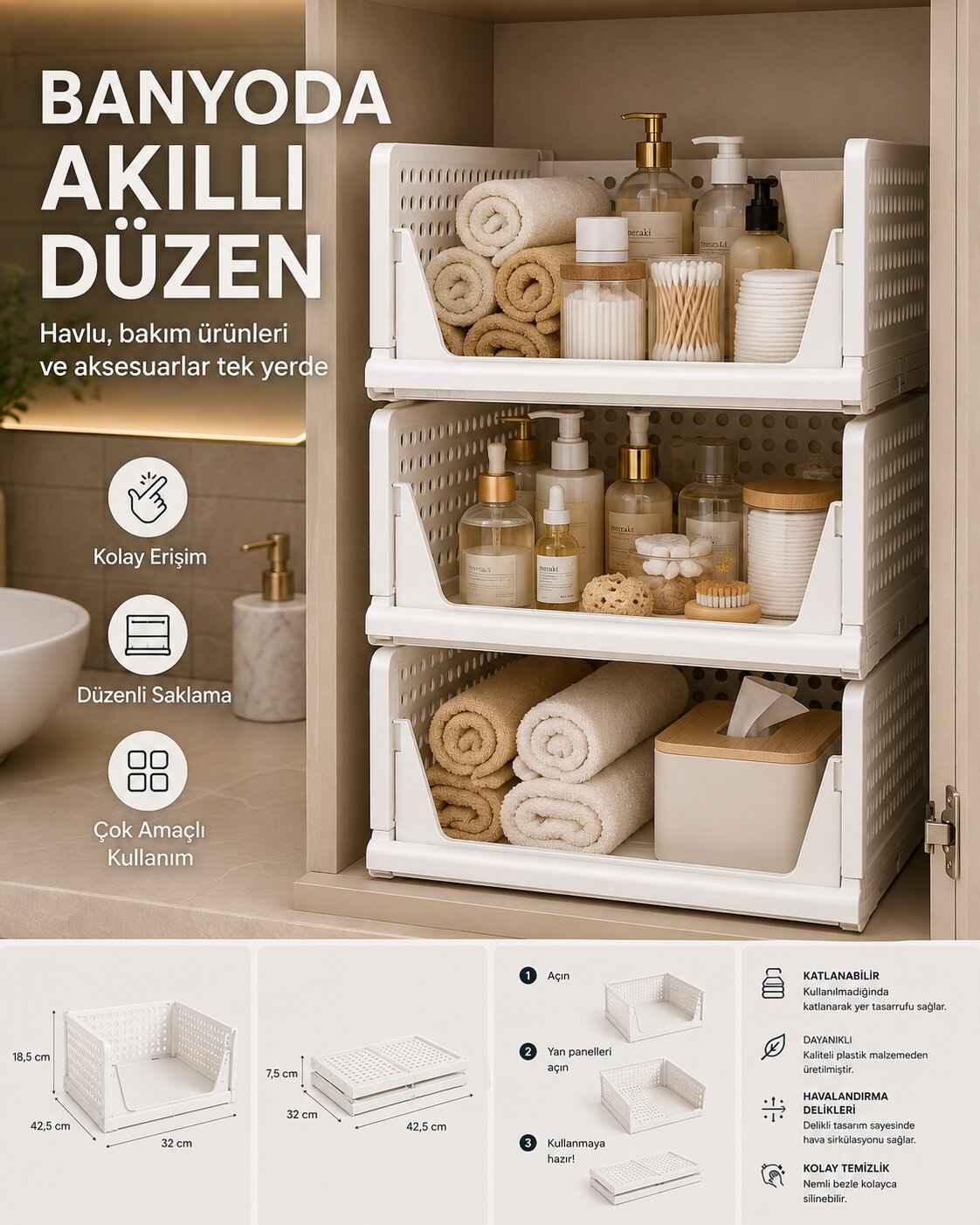 Ürün özellikleri ve ölçüler